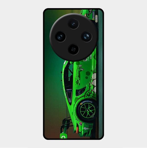 Super Sports Car V2 Glass Case Cover For Vivo X100 Pro 5G