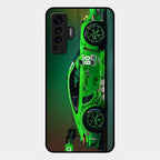 Super Sports Car V2 Glass Case Cover For Vivo X50 5G