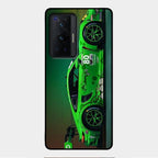 Super Sports Car V2 Glass Case Cover For Vivo X70 Pro 5G