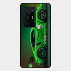 Super Sports Car V2 Glass Case Cover For Vivo X70 Pro Plus 5G