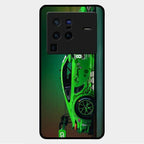 Super Sports Car V2 Glass Case Cover For Vivo X80 Pro 5G