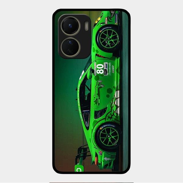 Super Sports Car V2 Glass Case Cover For Vivo Y16