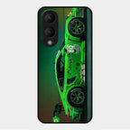 Super Sports Car V2 Glass Case Cover For Vivo Y17S