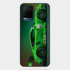 Super Sports Car V2 Glass Case Cover For Vivo Y21