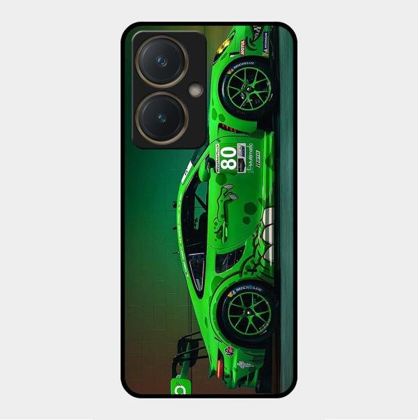 Super Sports Car V2 Glass Case Cover For Vivo Y27