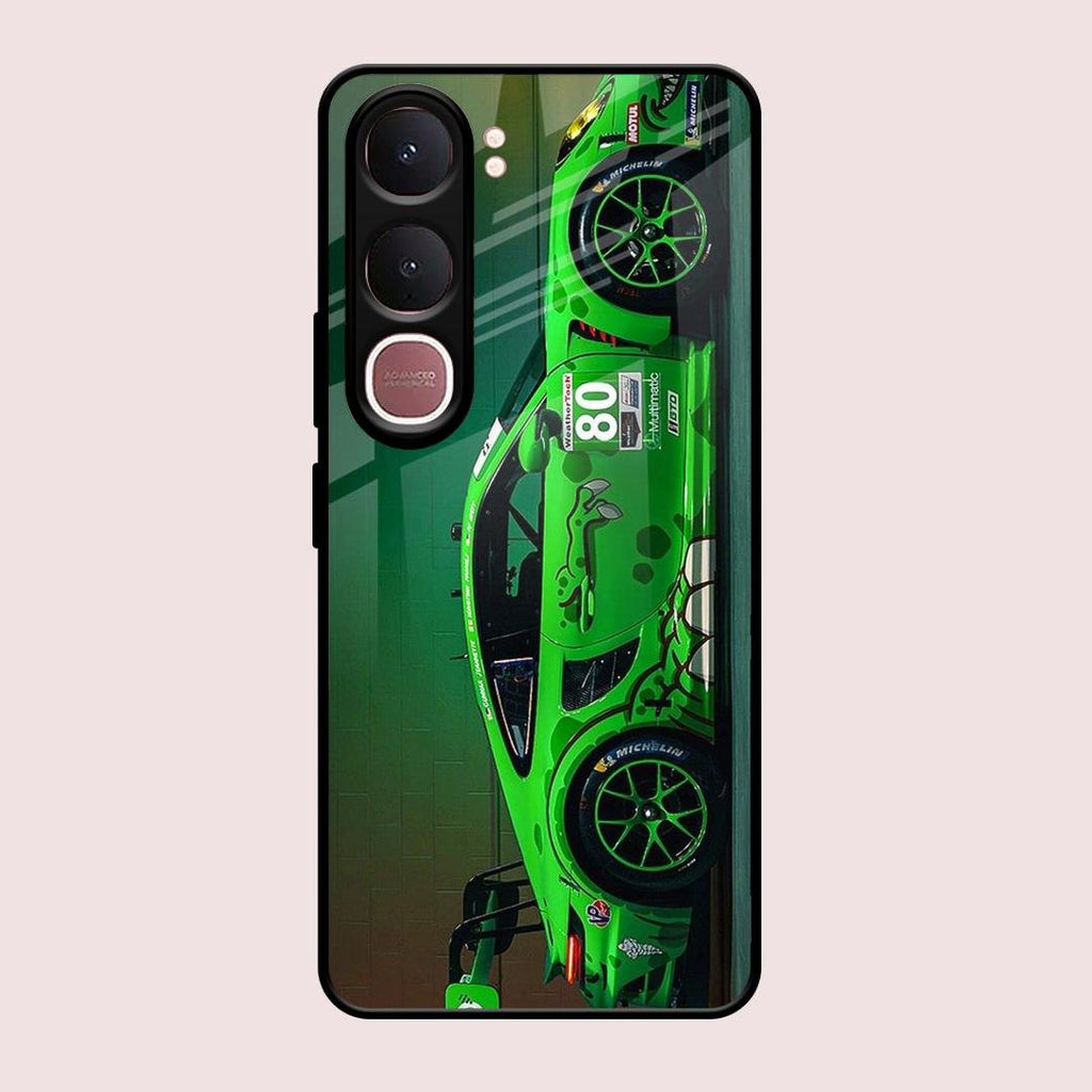 Super Sports Car V2 Glass Case Cover For Vivo Y31 5G