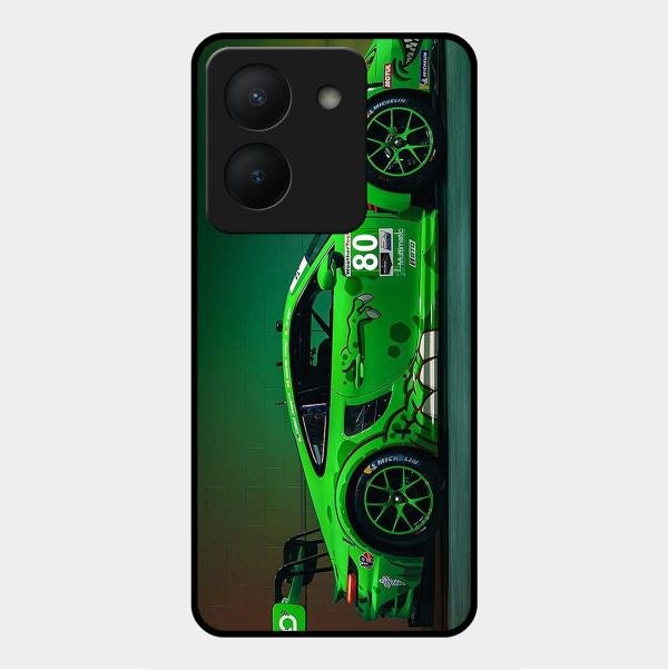 Super Sports Car V2 Glass Case Cover For Vivo Y36