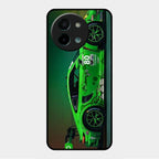 Super Sports Car V2 Glass Case Cover For Vivo Y58 5G