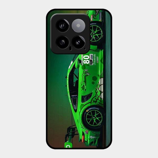 Super Sports Car V2 Glass Case Cover For Xiaomi 14 5G