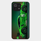Super Sports Car V2 Glass Case Cover For Xiaomi Mi 11 Lite