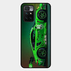 Super Sports Car V2 Glass Case Cover For Xiaomi Redmi 10 Prime