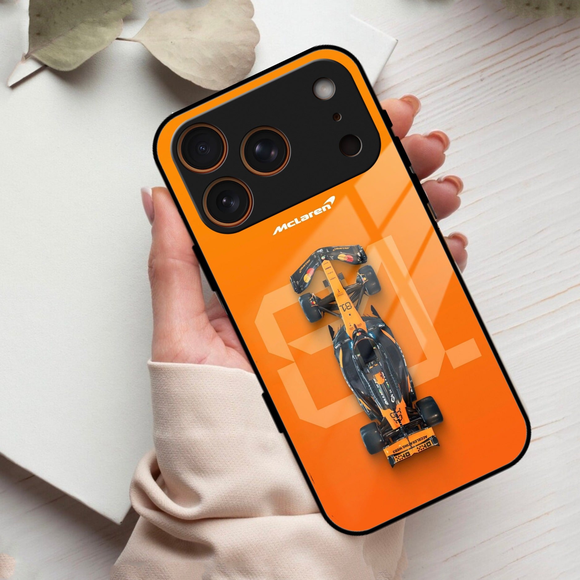 Super Sports Car V3 Glass Case Cover For iPhone 17 Pro Max