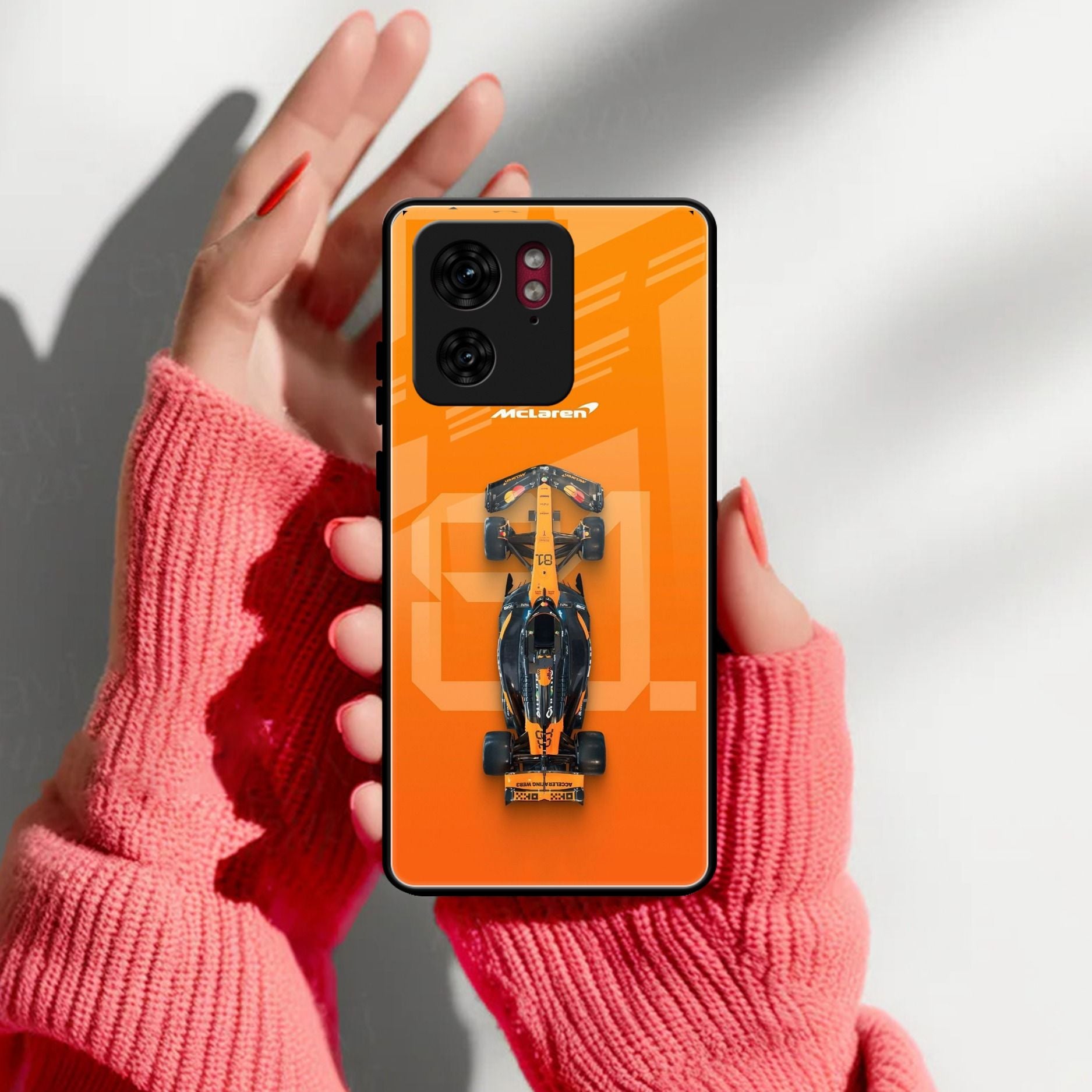 Super Sports Car V3 Glass Case Cover For Motorola