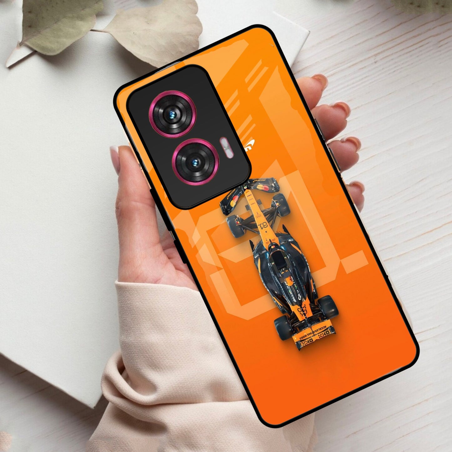 Super Sports Car V3 Glass Case Cover For Motorola