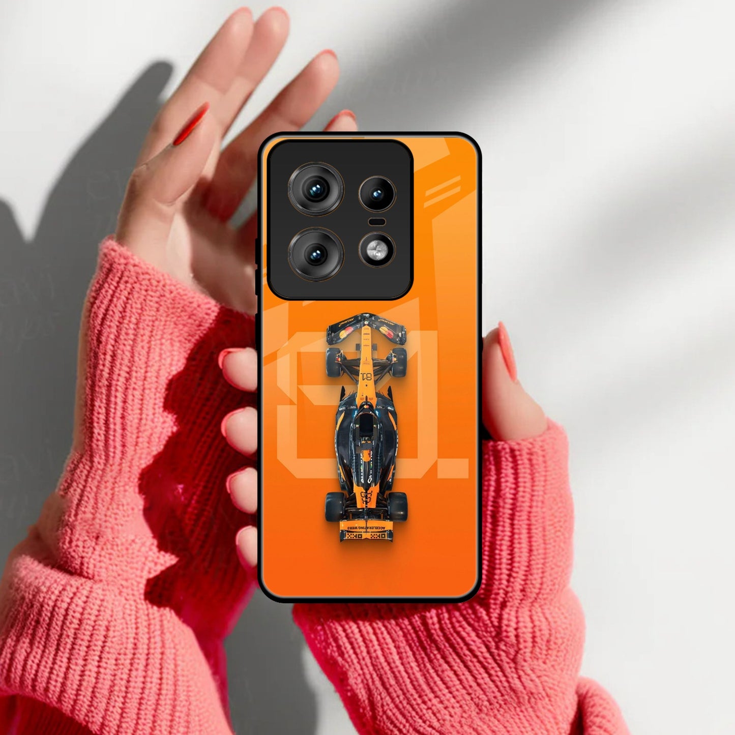 Super Sports Car V3 Glass Case Cover For Motorola