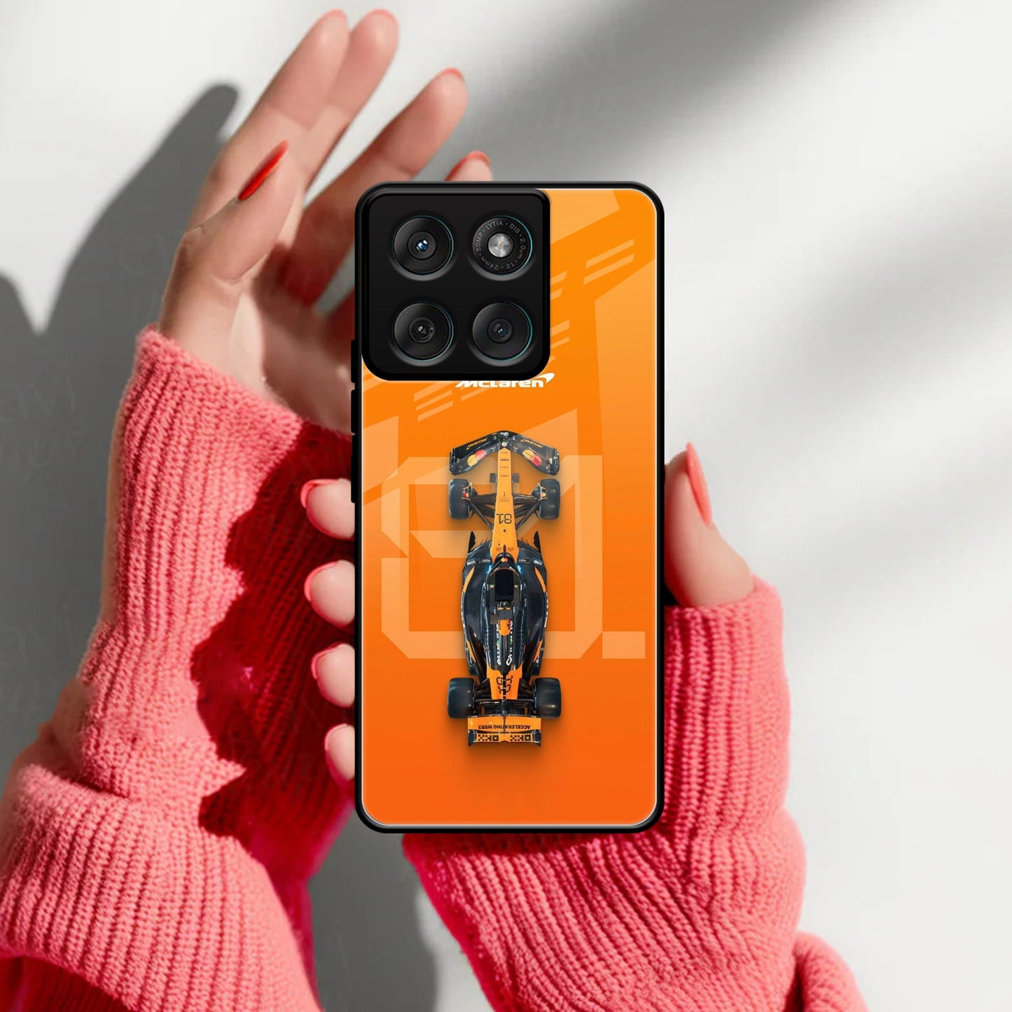 Super Sports Car V3 Glass Case Cover For Motorola