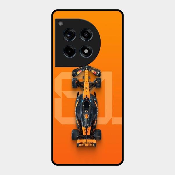 Super Sports Car V3 Glass Case Cover For Oneplus 12R 5G