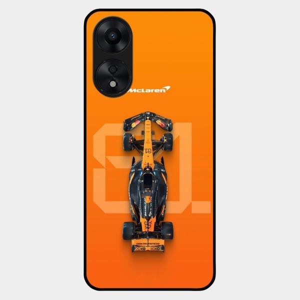 Super Sports Car V3 Glass Case Cover For Oppo A78 5G
