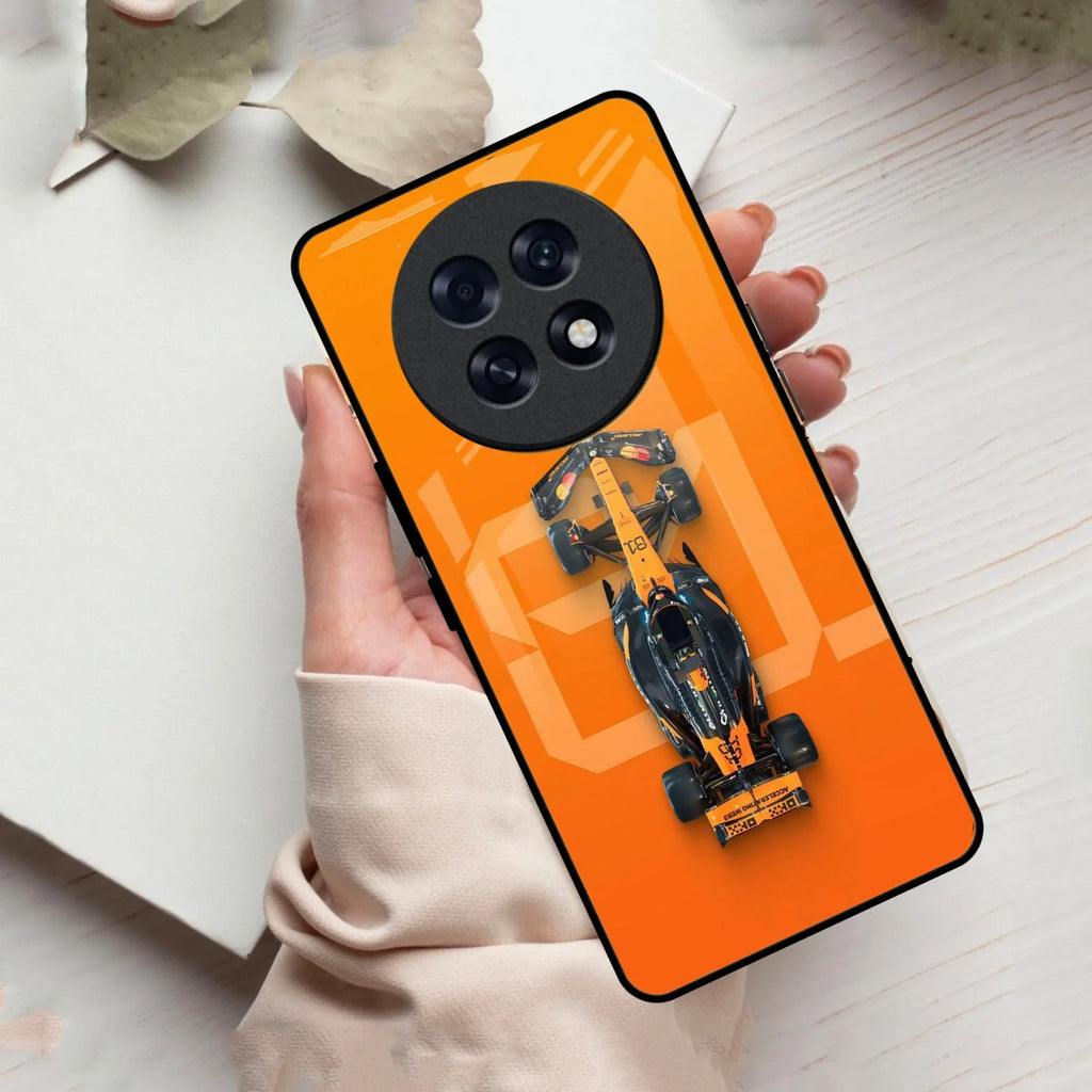 Super Sports Car V3 Glass Case Cover For Oppo