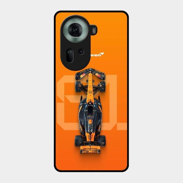 Super Sports Car V3 Glass Case Cover For Oppo Reno 11 5G
