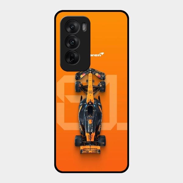 Super Sports Car V3 Glass Case Cover For Oppo Reno 12 5G