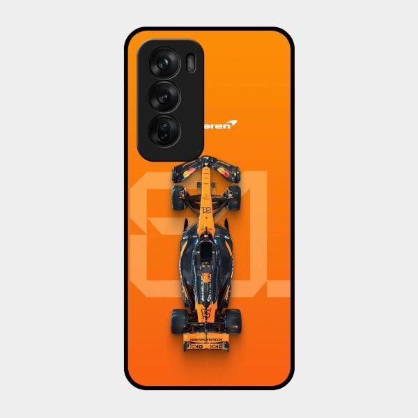 Super Sports Car V3 Glass Case Cover For Oppo Reno 12 Pro 5G