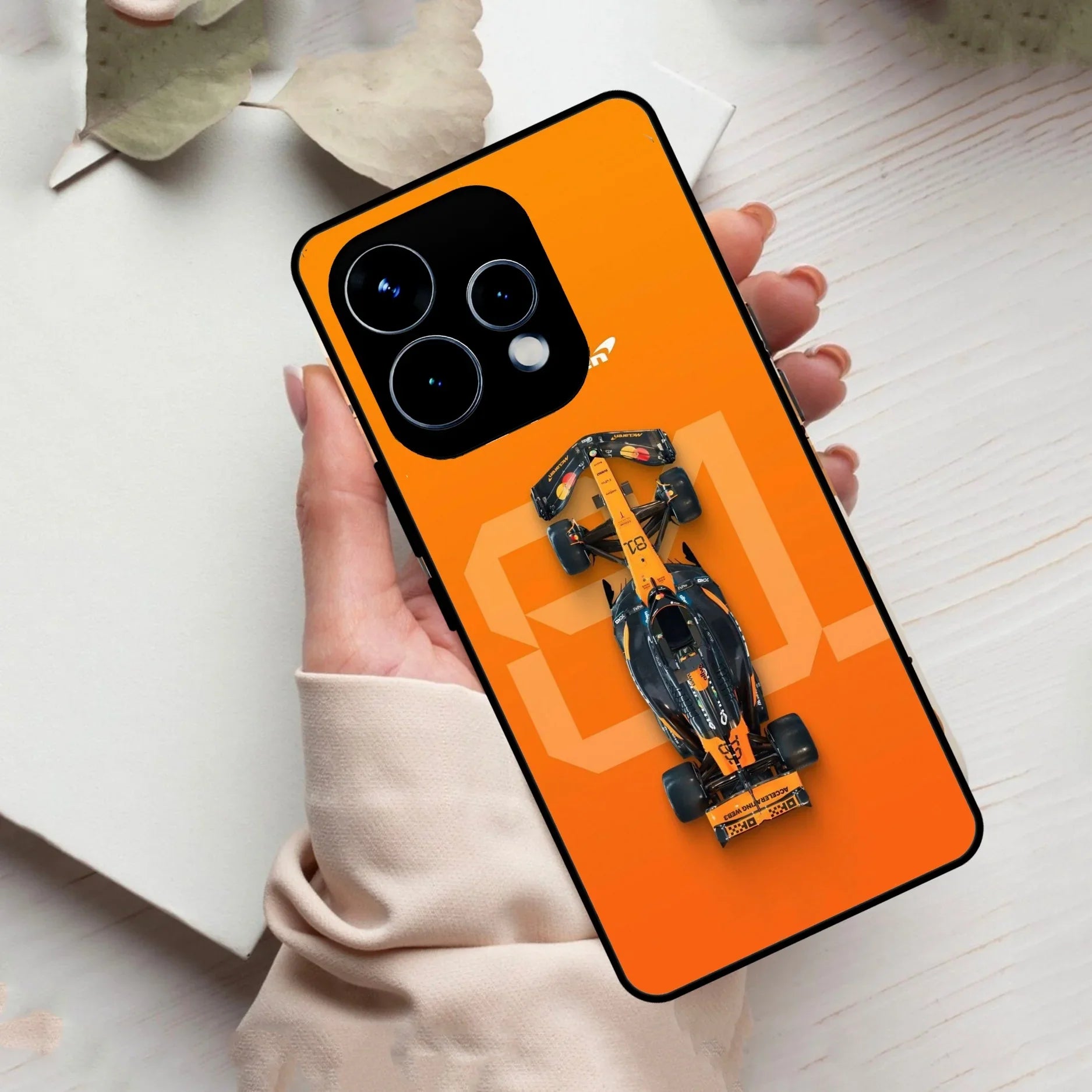 Super Sports Car V3 Glass Case Cover For Oppo
