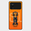 Super Sports Car V3 Glass Case Cover For Poco X4 Pro 5G
