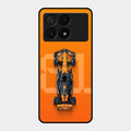 Super Sports Car V3 Glass Case Cover For Poco X6 Pro 5G