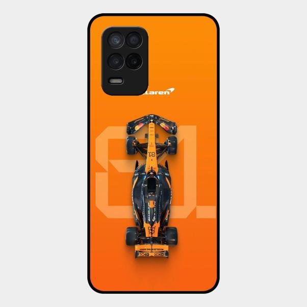 Super Sports Car V3 Glass Case Cover For Realme 8 5G
