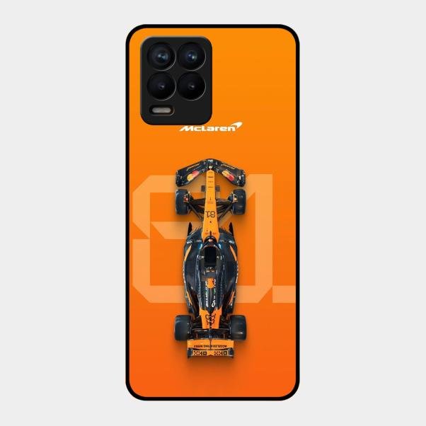 Super Sports Car V3 Glass Case Cover For Realme 8 Pro