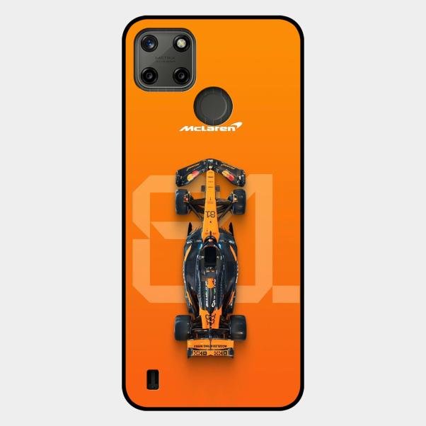 Super Sports Car V3 Glass Case Cover For Realme C25Y