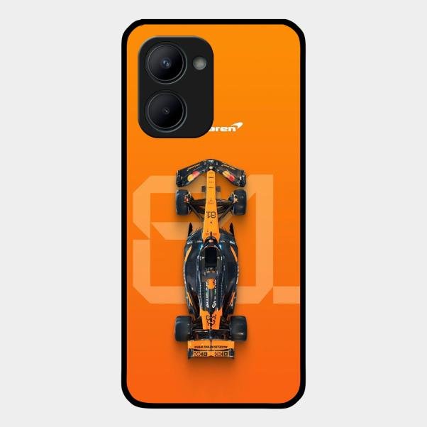 Super Sports Car V3 Glass Case Cover For Realme C33 2023