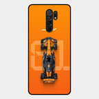 Super Sports Car V3 Glass Case Cover For Redmi 9 Prime