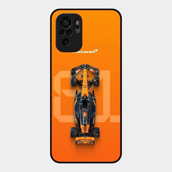 Super Sports Car V3 Glass Case Cover For Redmi Note 10
