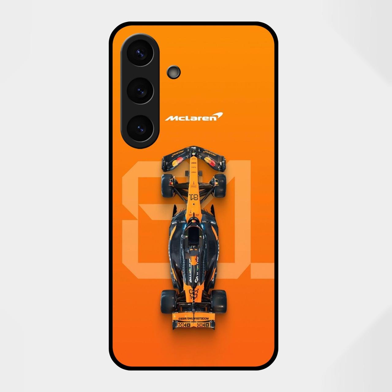 Super Sports Car V3 Glass Case Cover For Samsung Galaxy S25 FE 5G