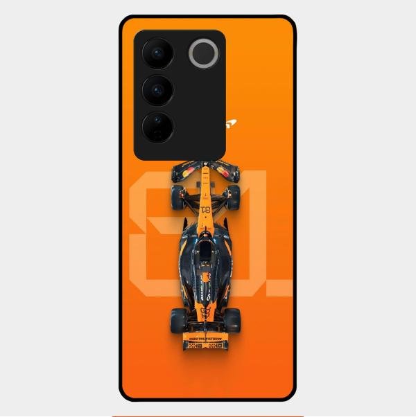 Super Sports Car V3 Glass Case Cover For Vivo V27 Pro 5G