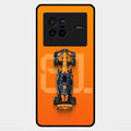 Super Sports Car V3 Glass Case Cover For Vivo X80 5G