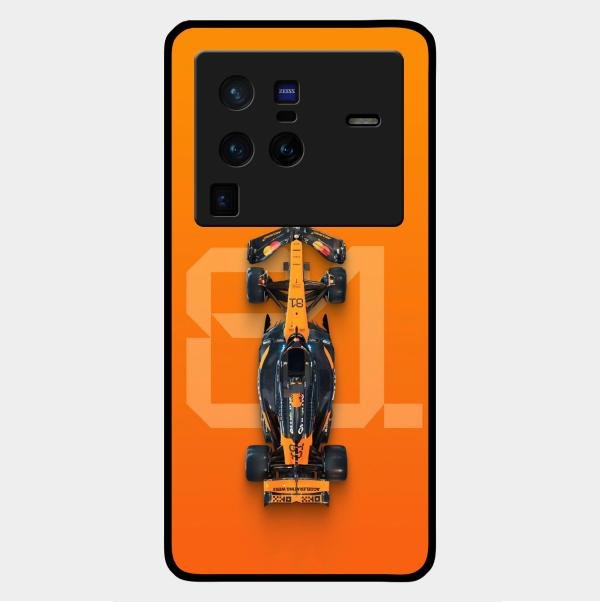 Super Sports Car V3 Glass Case Cover For Vivo X80 Pro 5G