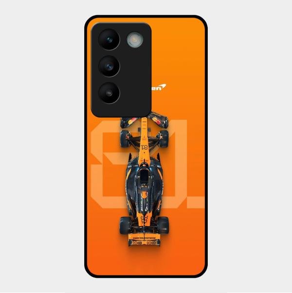Super Sports Car V3 Glass Case Cover For Vivo Y200E 5G