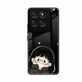 Sweet Blush Girl Glass Case Cover For Motorola Edge 60 Pro 5G