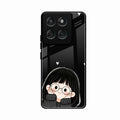 Sweet Blush Girl Glass Case Cover For Motorola Edge 60 Stylus 5G
