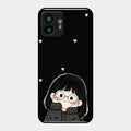 Sweet Blush Girl Glass Case Cover For Nothing Phone 2