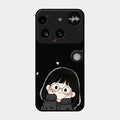 Sweet Blush Girl Glass Case Cover For Nothing Phone 3 5G