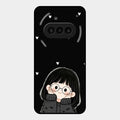Sweet Blush Girl Glass Case Cover For Nothing Phone 3A 5G