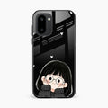 Sweet Blush Girl Glass Case Cover For OnePlus 15R 5G