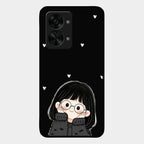 Sweet Blush Girl Glass Case Cover For Oneplus Nord 2T 5G