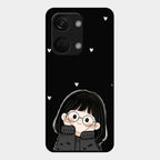 Sweet Blush Girl Glass Case Cover For Oneplus Nord 3 5G