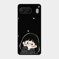Sweet Blush Girl Glass Case Cover For Oneplus Nord 4 5G
