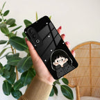 Sweet Blush Girl Glass Case Cover For OnePlus - ShopOnCliQ